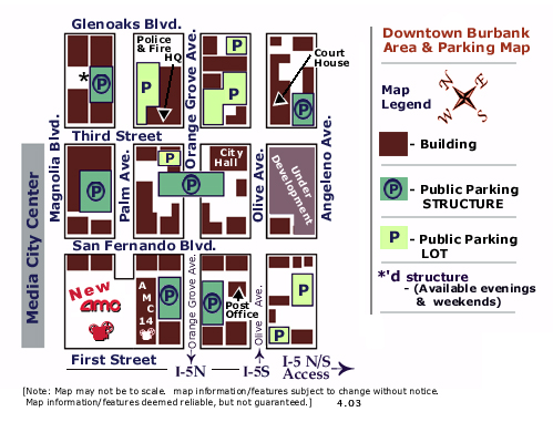 downtown map